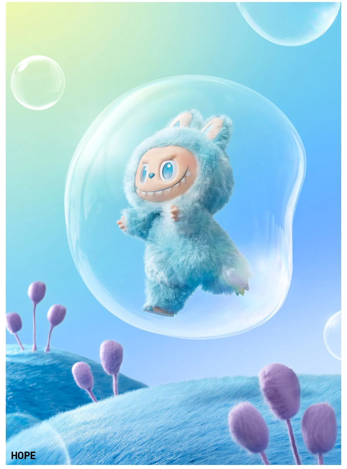 THE MONSTERS Big into Energy Series-Vinyl Plush Pendant Blind Box - Labubu