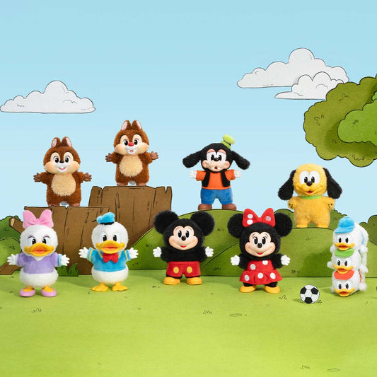 Disney Mickey Family Cute Together Keychain Series Figures