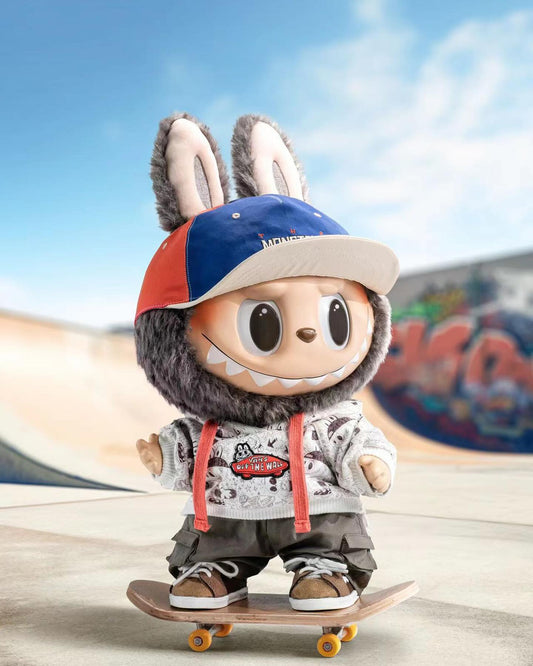 Pop Mart Labubu x Vans Old Skool "Monsters Forever" Vinyl Plush Doll – Limited Edition Collectible